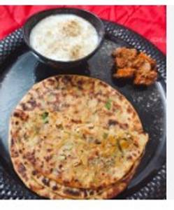 Aloo Pyaaz Paratha
