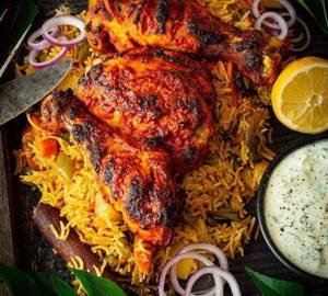Fried Chicken Biryani