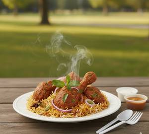 Sp Chicken Fry Piece Biryani