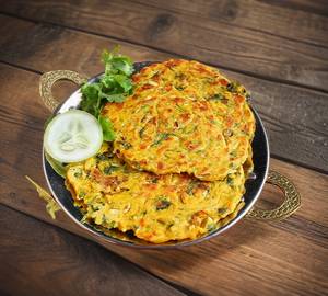 Cucumber thalipeeth