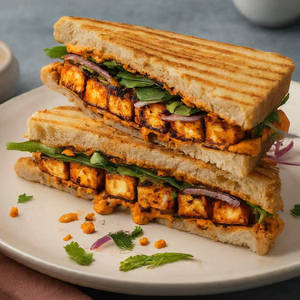 Peri peri paneer sandwich   