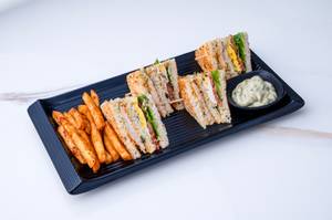 Non-veg Club Sandwich
