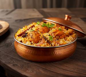 Hyderabadi Chicken Dum Biryani 2pcs