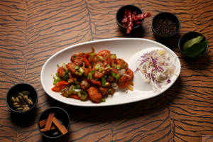 Crispy Lotus Stem With Honey Chilli
