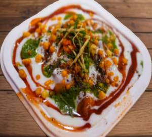 Crispy Dahi papdi [one plate]