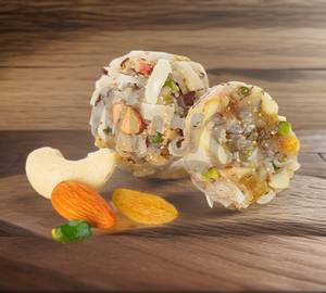 Coconut Dry Fruit Laddu