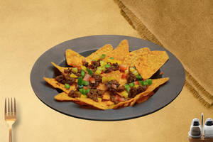 Nachos With Mock Meat Sauce