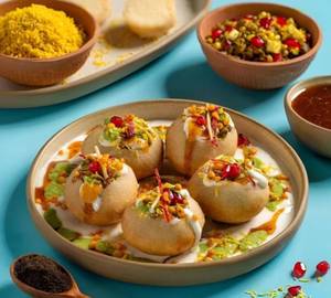 Special Dahi Stuff Gol Gappe (5Pcs)