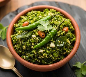Green Mirchi Thecha [1-2 Serve]