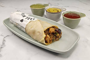 Chettinad Chicken Roll