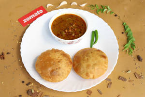 Sattu Poori(2) With Ghooghni