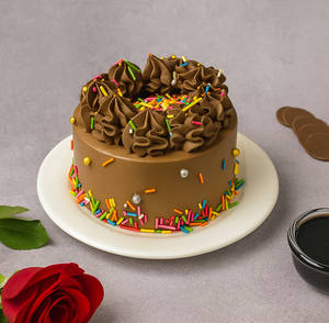 Choco Sprinkle Mini Cake (300 Gm)