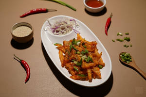 Honey Chilli Potato