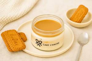Lotus Biscoff Jar Cake