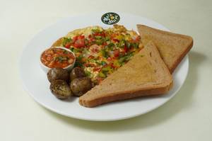 Hungry Hungarian Omelette (2 Eggs)