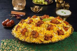 Noor-e-Soya Chaap Biryani (Serves 4-5)
