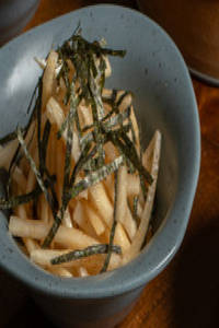 Daikon Salad Onion Dressing