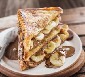 Chocolate Banana Toast