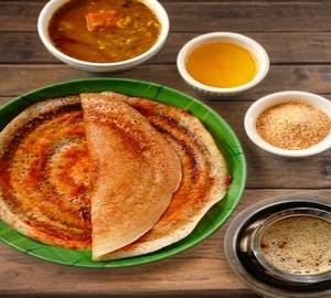 Ghee Poondu  Podi Dosa 2 Piece & chantny  vadasamber