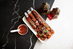 Lollipop (3pcs) With Chilly Paneer