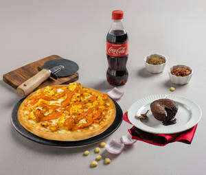 Pizza+coke+chocolava Combo