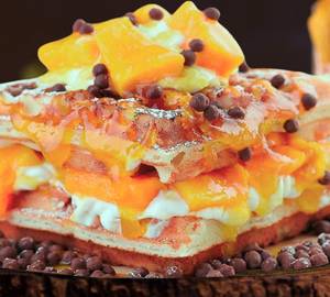 Mango Waffle