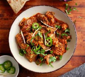 Tandoori roti + kadaai chicken