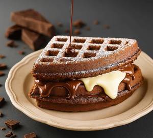 Trio Belgian Chocolate Waffle