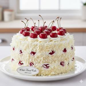 White forest cake [900 gm]