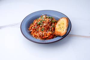 Spaghetti Arrabiata (Non-veg) [Chicken]