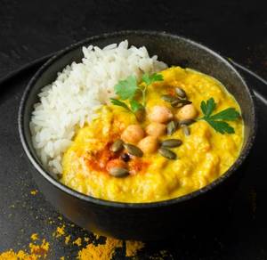 Dal with Rice