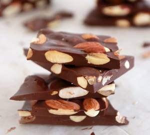 Almond Dark Chocolate Shards