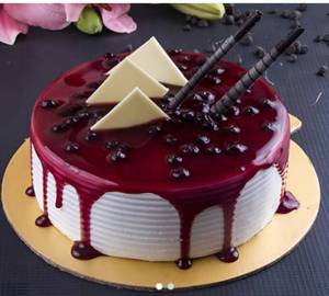 Vanilla Blueberry Cake [500 Gram]