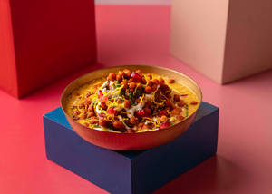 Pyaaz Kachori Kadhi Chaat