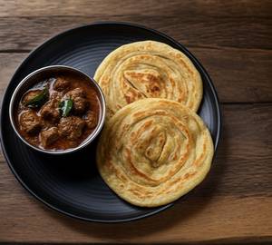Parotta + Chicken Parts