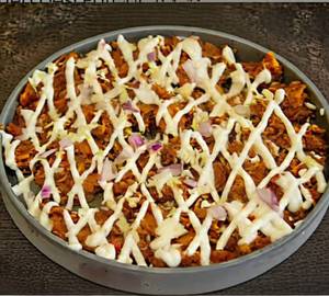Chicken loaded parotta