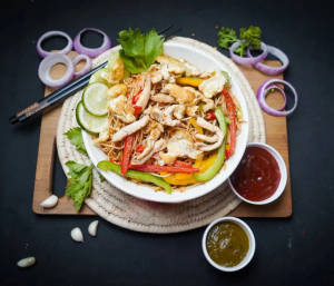 Egg Schezwan Noodles