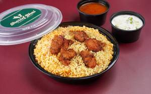 Chicken 65 Boneless Biryani Bowl