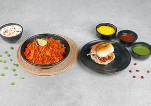 Tawa Pulao + Dabeli + Cold Drink(300ml))