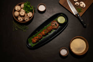 Stuffed Mushroom Tikka