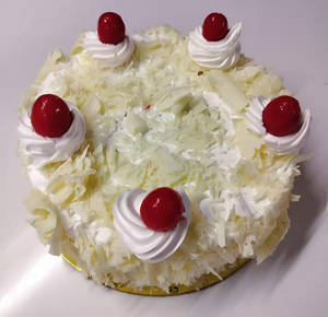 White Forest Cake