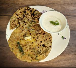 Butter Aloo Paratha