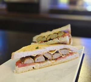 Grilled Sausage & Cheese Sandwich