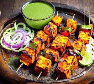 Paneer Pudina Tikka
