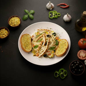 Spaghetti Alfredo Chicken