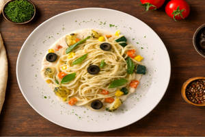 Spaghetti Alfredo Veg