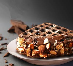 Almond Brownie Waffle