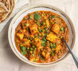Matar paneer
