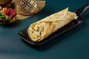 Egg Paratha Shawarma