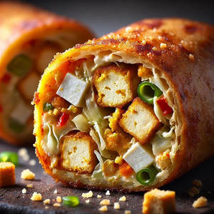 Paneer Tikka Spring Roll